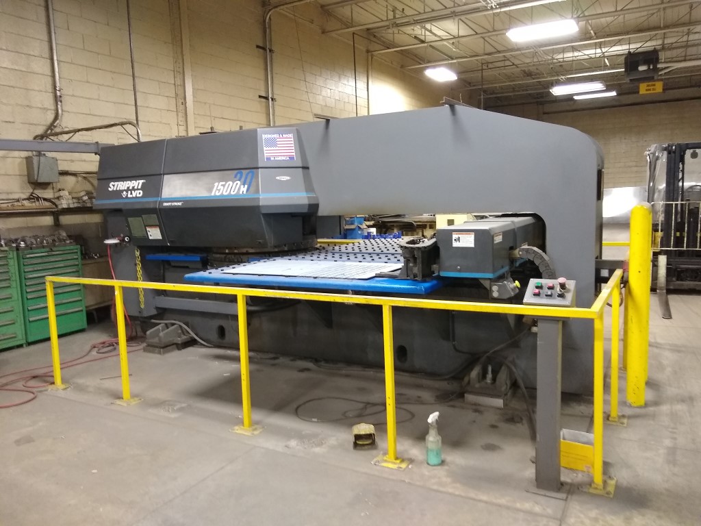 Strippit 1500H30, Machine ID: 7614